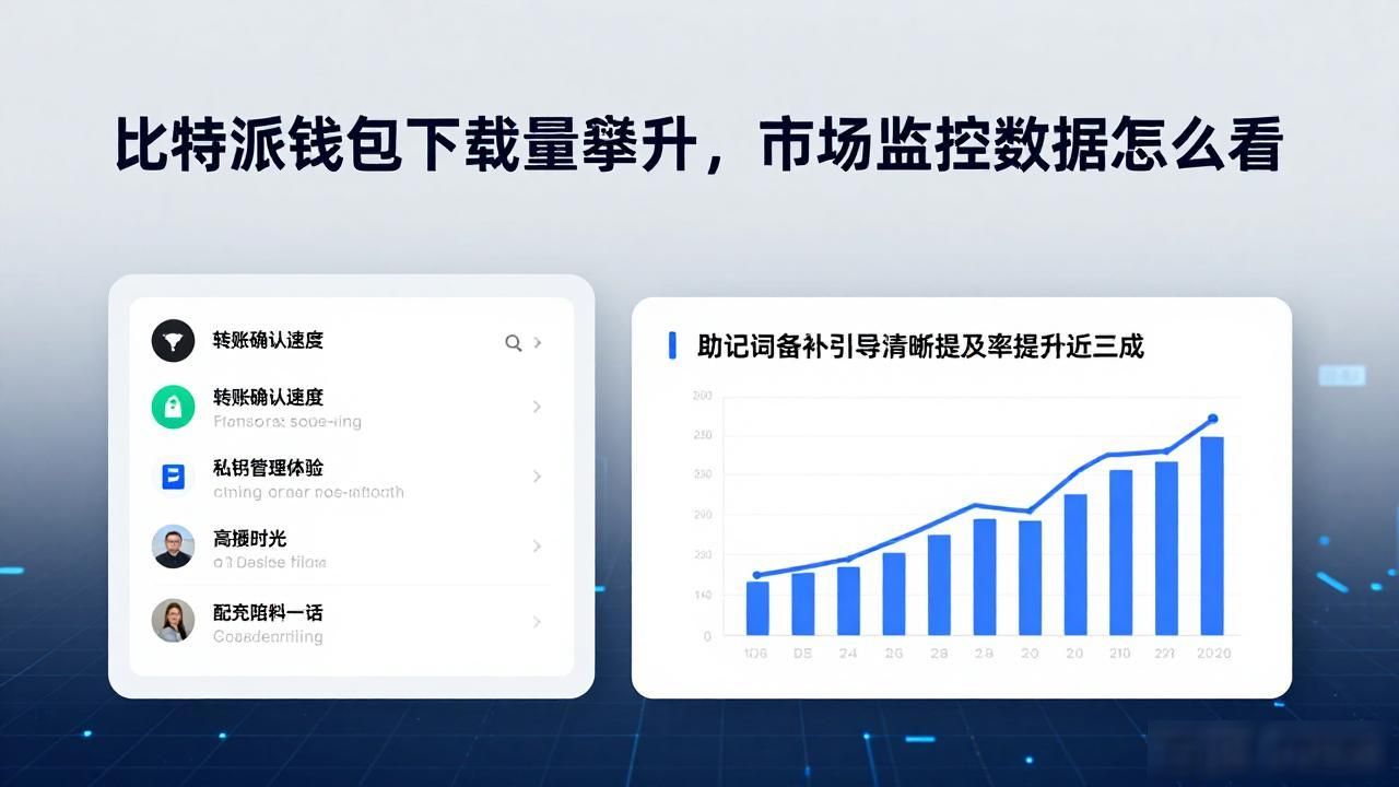 比特派钱包下载量攀升，市场监控数据怎么看