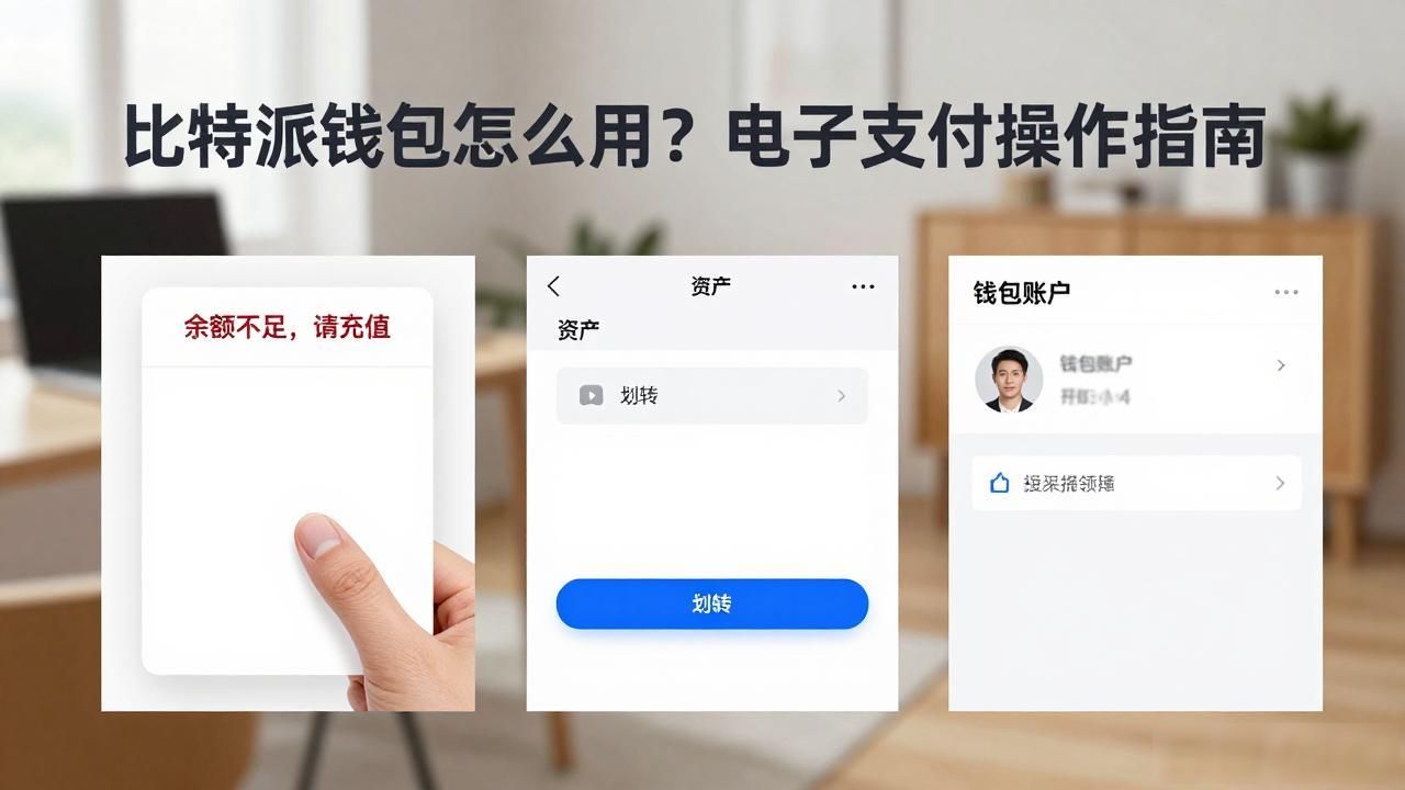 比特派钱包怎么用？电子支付操作指南