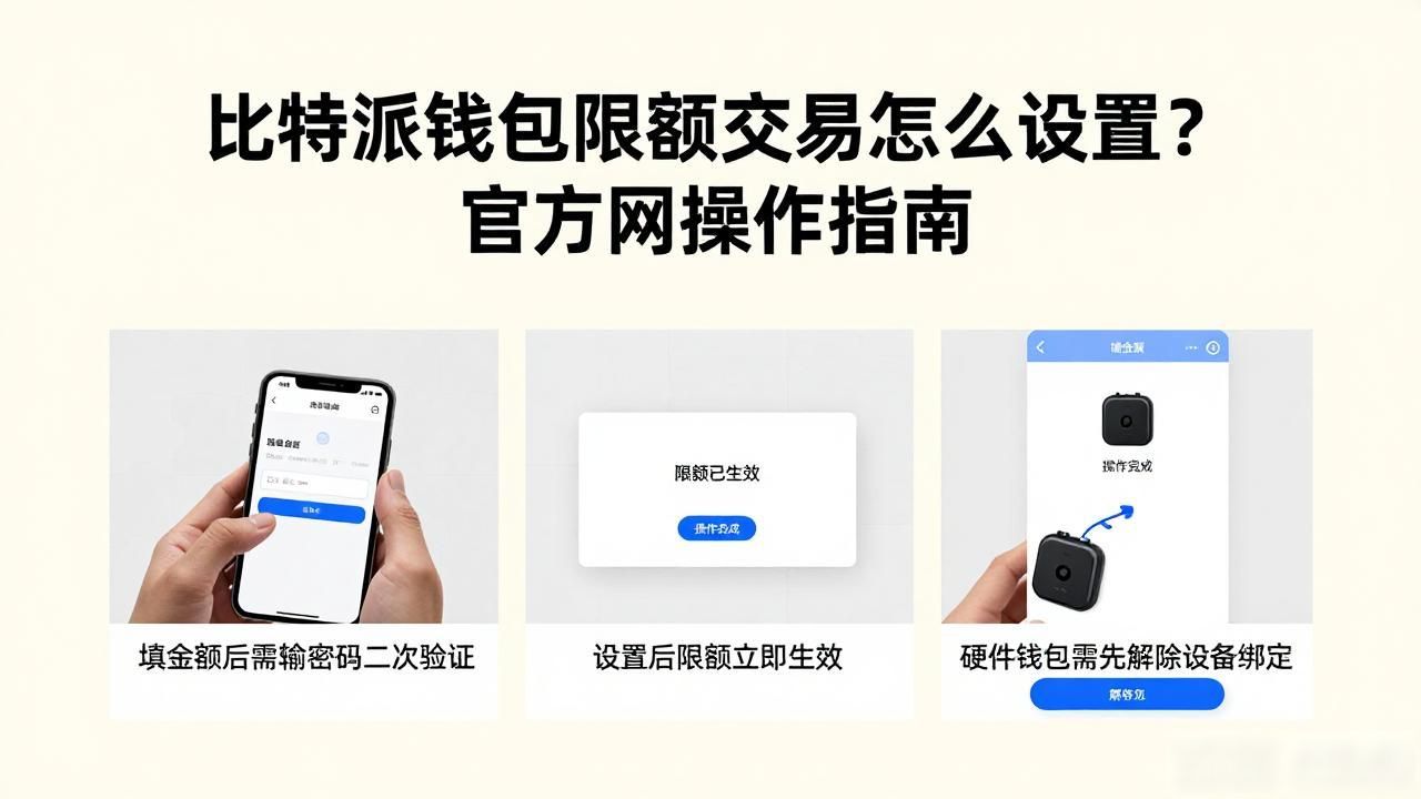 比特派钱包限额交易怎么设置？官方网操作指南
