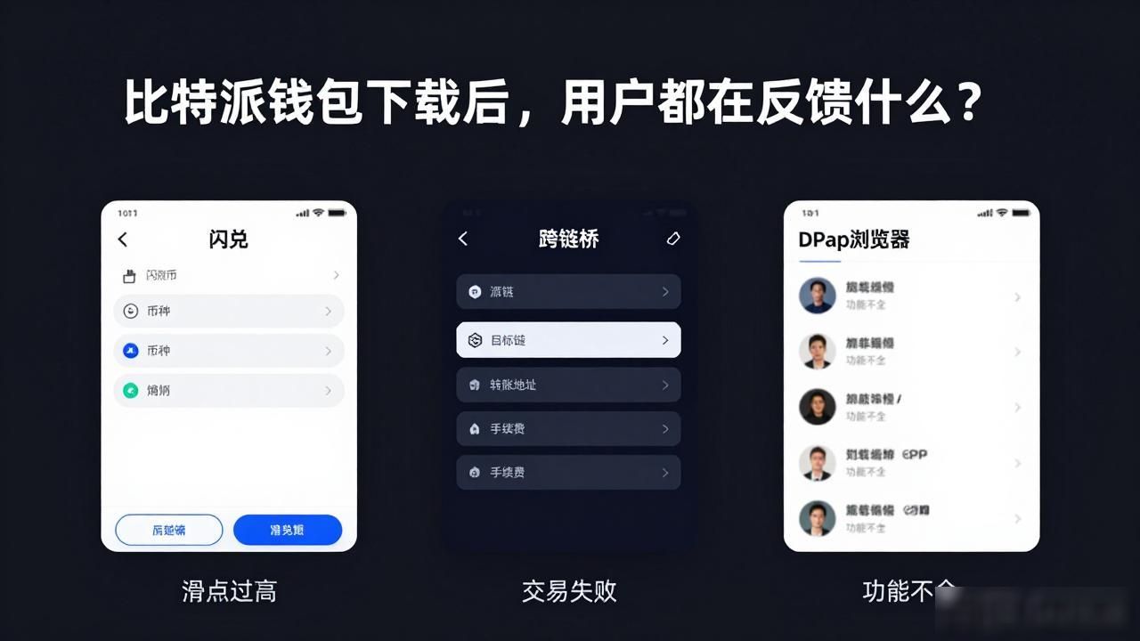 比特派钱包下载后，用户都在反馈什么？