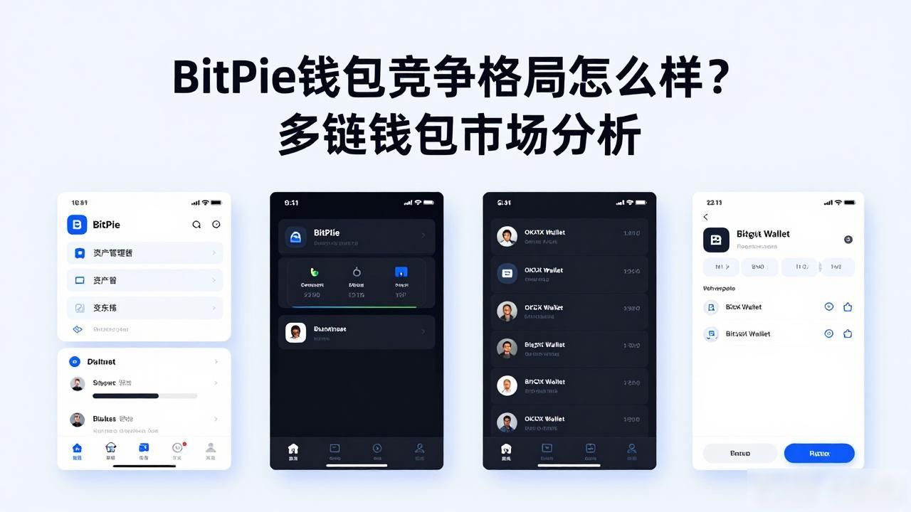 分析 BitPie 钱包的竞争环境_BitPie钱包 国内数字资产钱包 竞争格局_BitPie钱包 imToken TokenPocket 对比分析