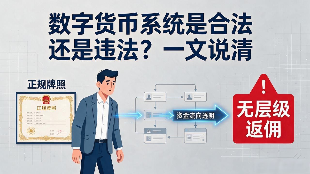 数字货币系统是合法还是违法？一文说清