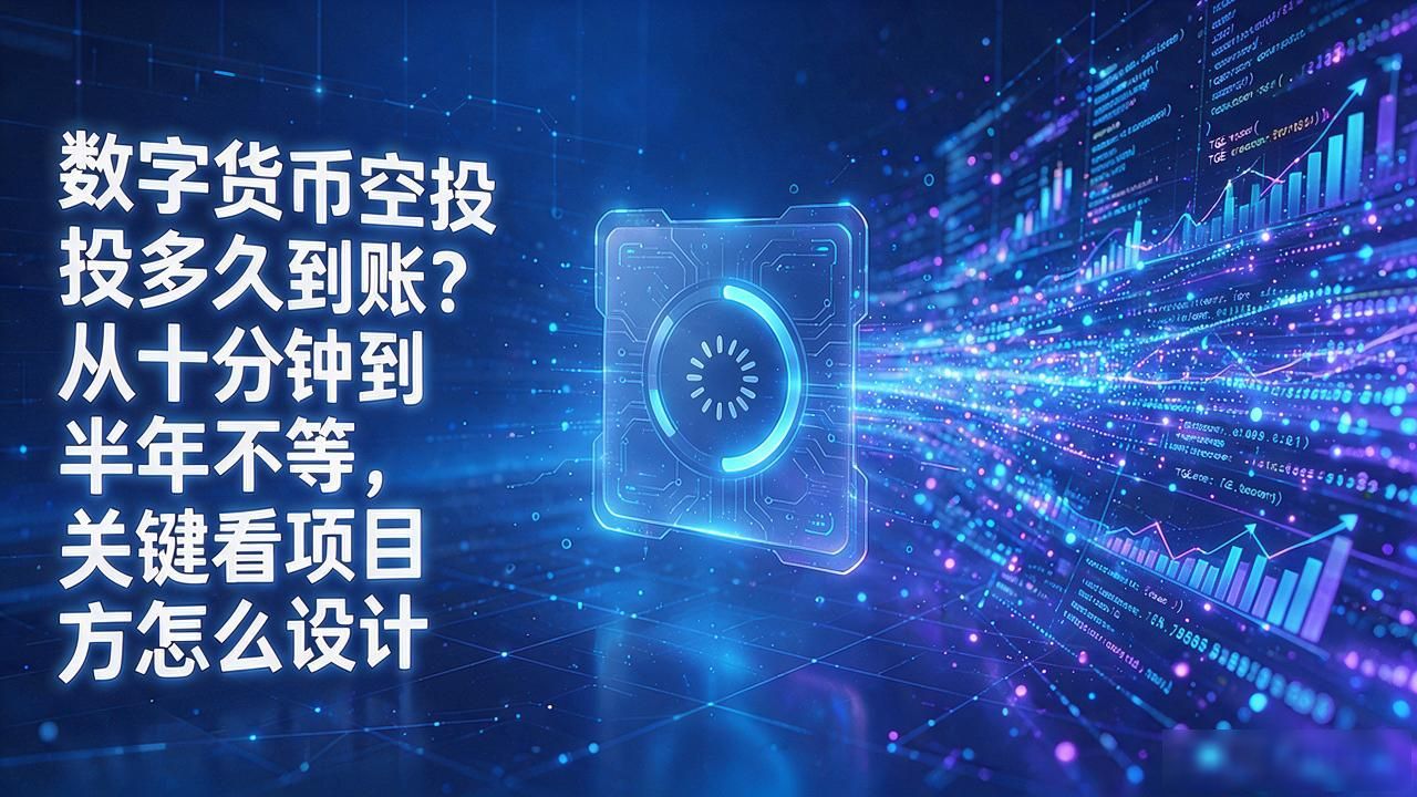 数字货币空投多久到账？从十分钟到半年不等，关键看项目方怎么设计