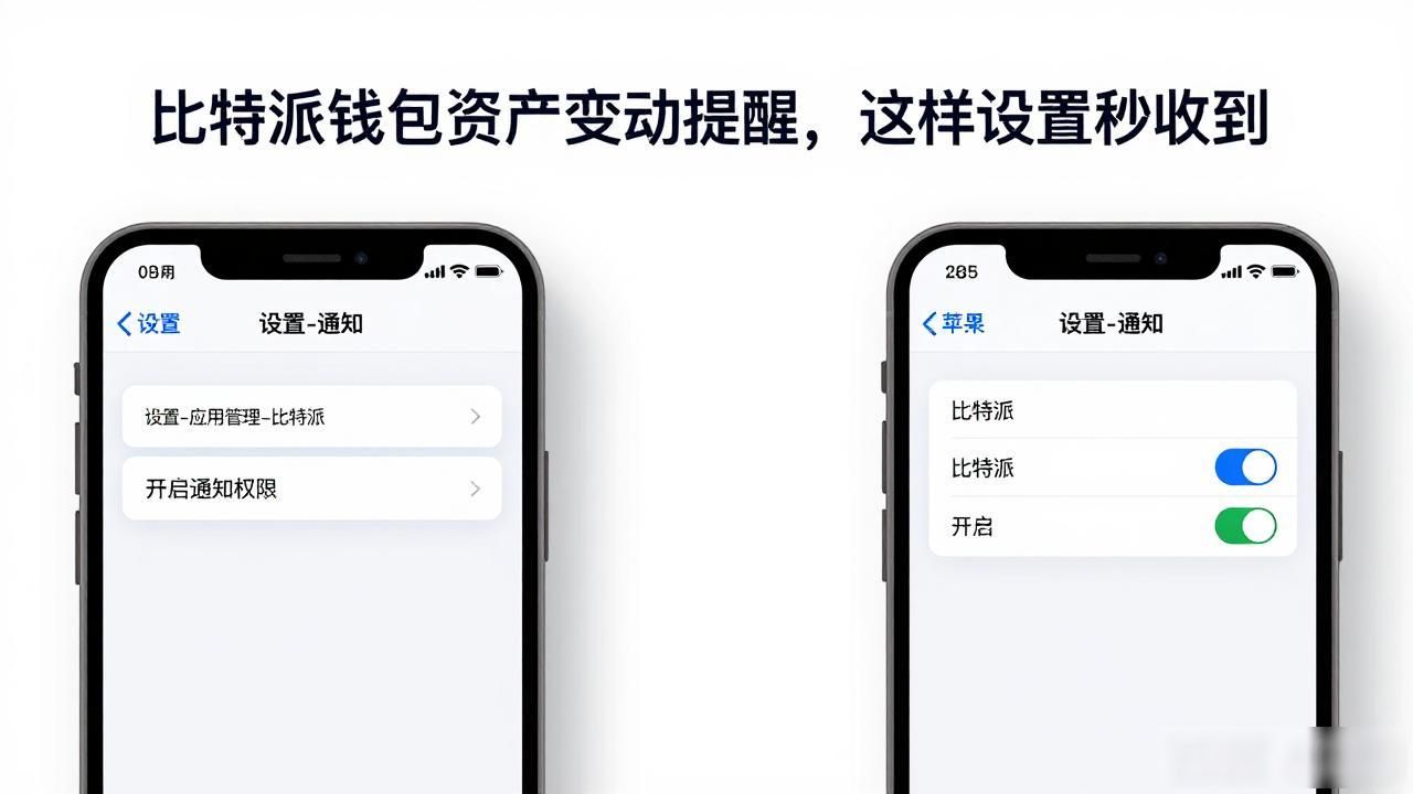 比特派钱包APP通知设置_资产变动提醒开关_如何在比特派钱包APP中设置资产通知