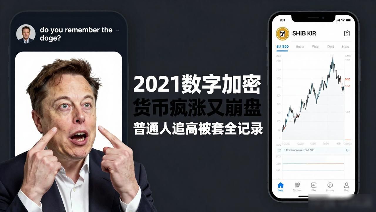 2021数字加密货币疯涨又崩盘 普通人追高被套全记录