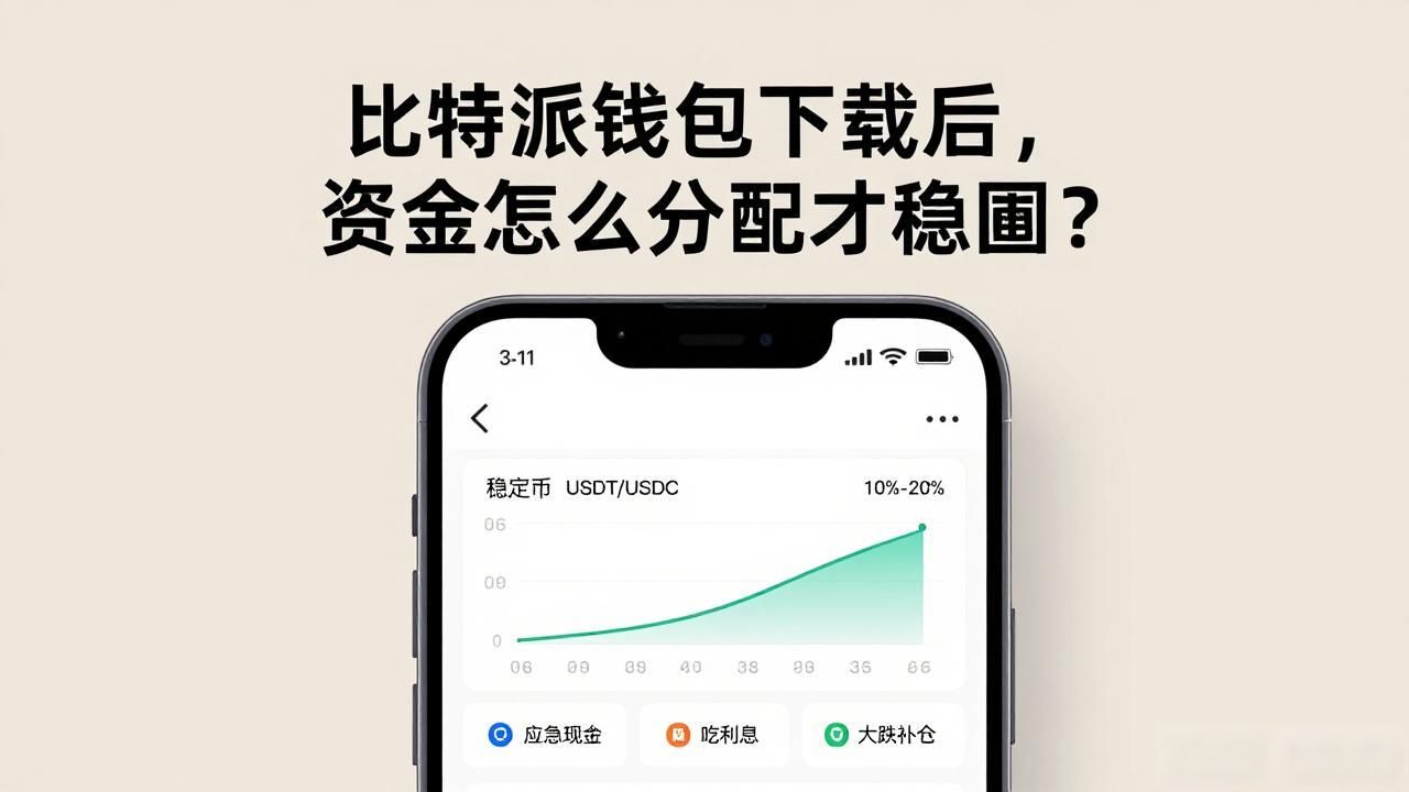 下载比特派钱包后，如何对资金进行合理配置？_比特派钱包主流币与山寨币比例_比特派钱包资产配置