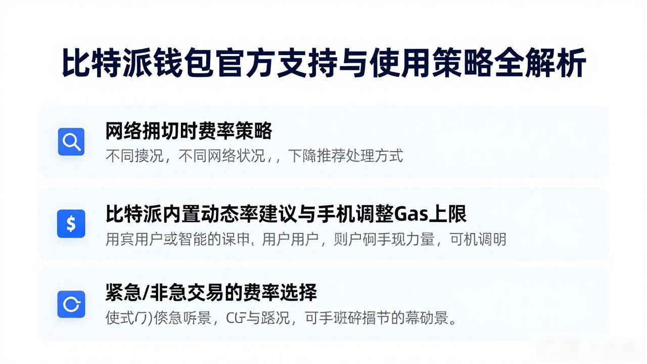 比特派钱包官方支持与使用策略全解析