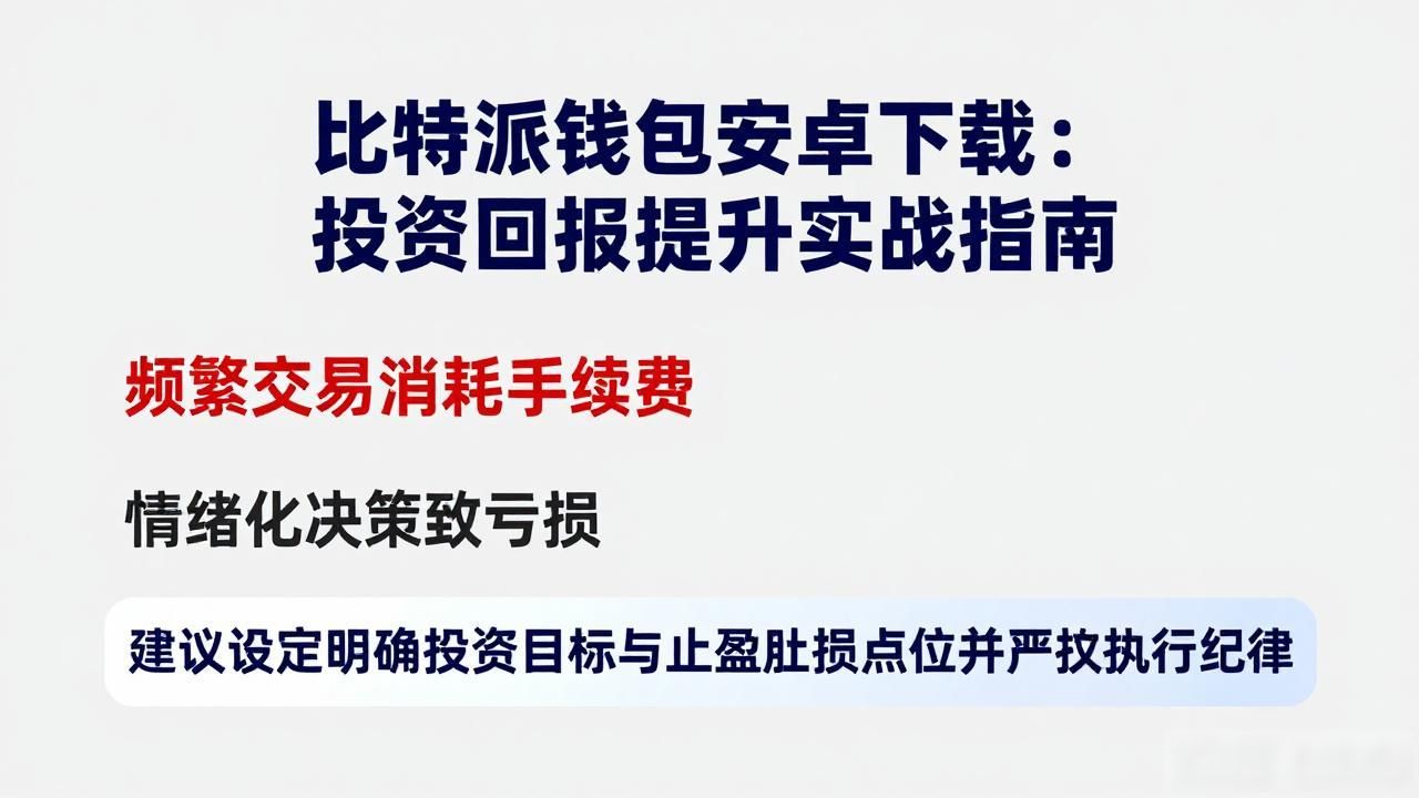 如何在比特派钱包安卓版下载中提高投资回报?_比特派钱包多链支持_数字货币钱包选择