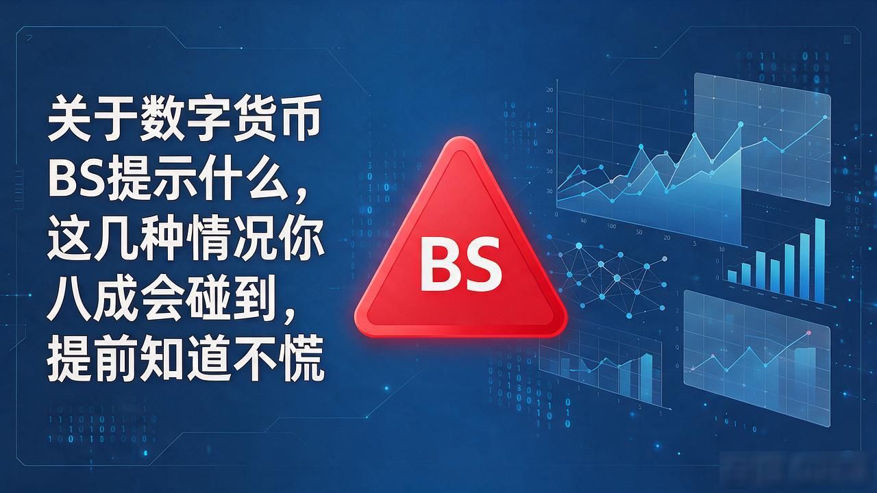 关于数字货币BS提示什么，这几种情况你八成会碰到，提前知道不慌