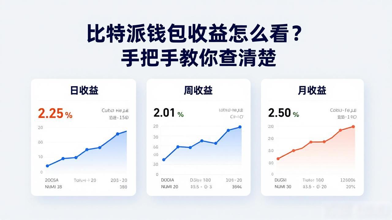 比特派钱包收益怎么看？手把手教你查清楚