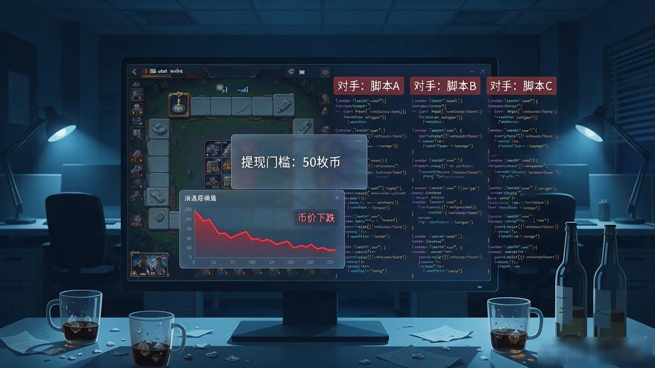 不氪金不肝怪，打两把游戏也能收到数字货币，到底能赚多少
