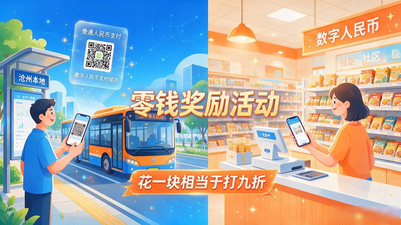 沧州数字货币能用上了吗？小商户和咱普通人都该看看