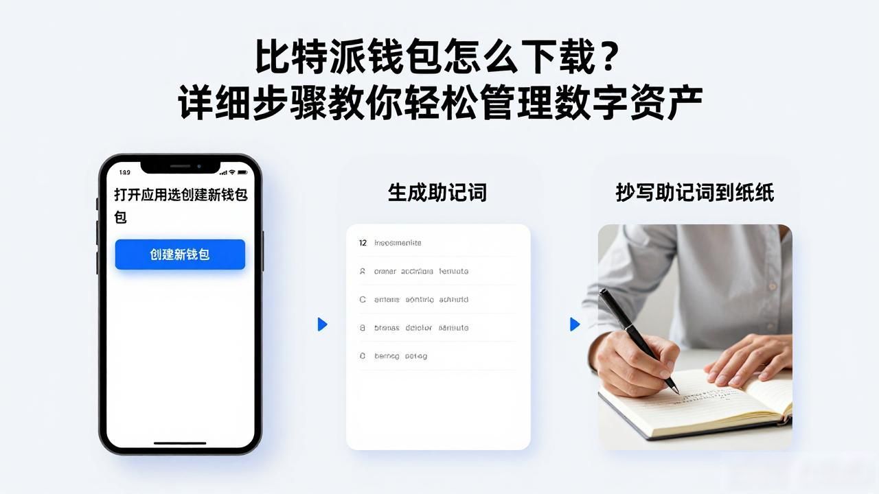 比特派钱包下载安装教程_下载比特派钱包的步骤详解,畅享数字资产管理_比特派钱包助记词安全保管方法