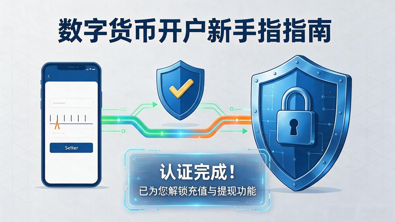 新手如何注册数字货币交易平台 数字货币账户安全注册步骤 加密货币身份认证流程_开通数字货币教程