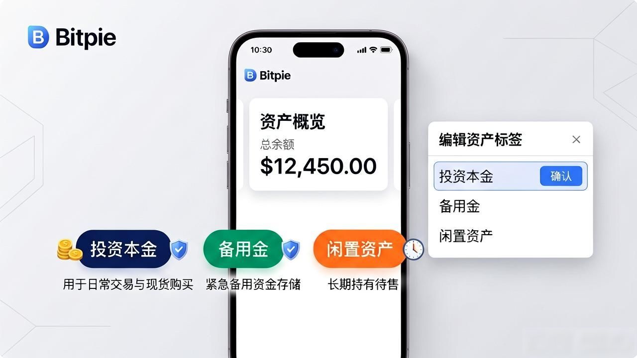 Bitpie钱包资产怎么分？教你一键打标管理更清晰