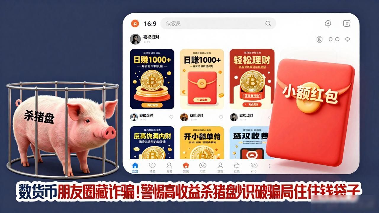 数字货币朋友圈诈骗_数字货币朋友圈诈骗_高收益承诺识别