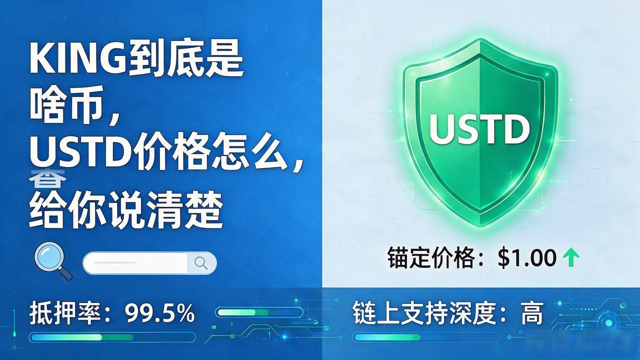 KING到底是啥币，USTD价格怎么查，给你说清楚