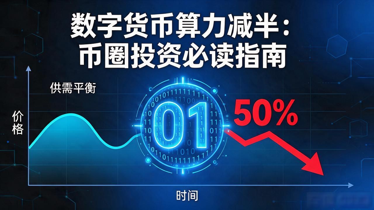 比特币算力减半的供需逻辑分析_2024年比特币第四次算力减半的市场影响_数字货币算力减半