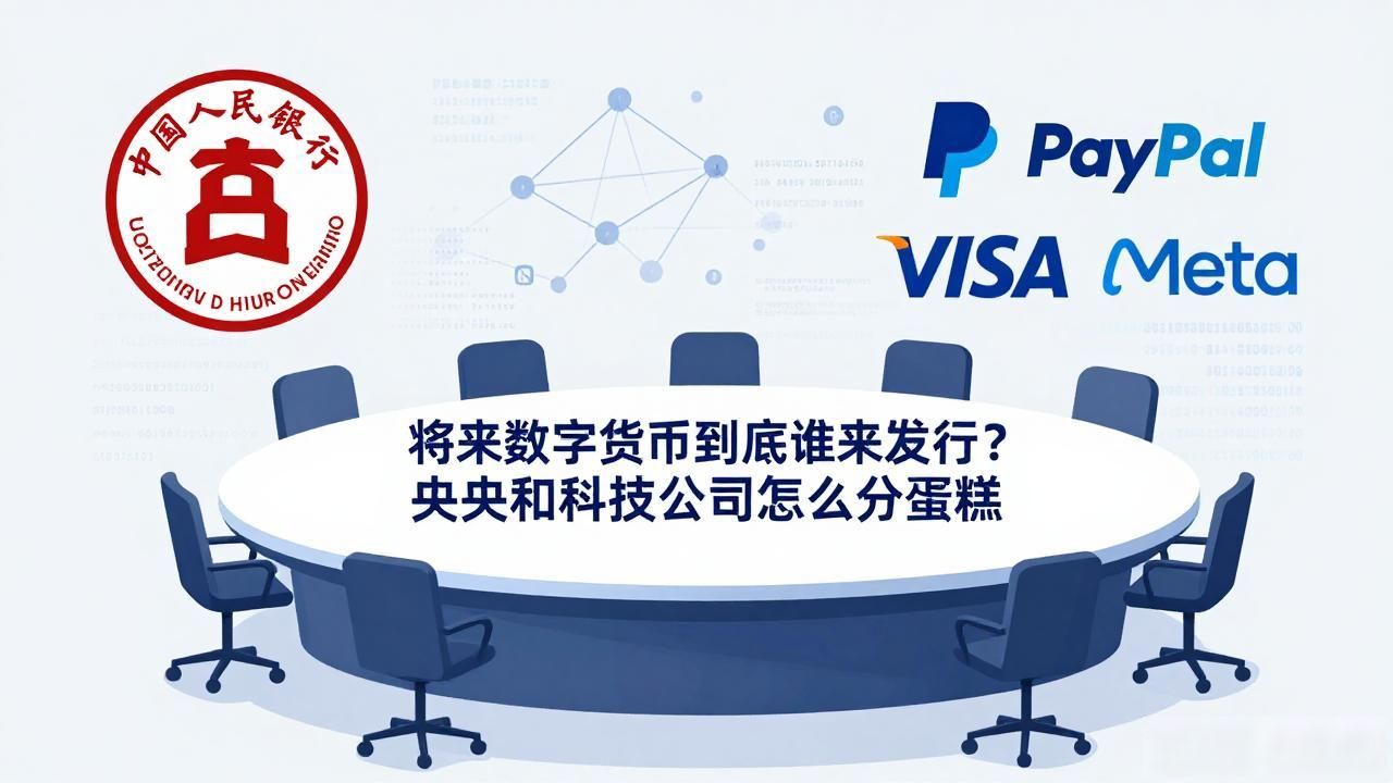 将来数字货币到底谁来发行？央行和科技公司怎么分蛋糕