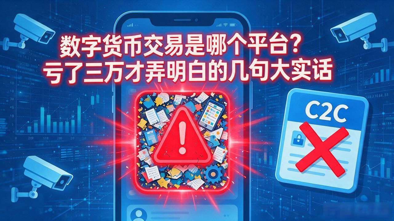 数字货币交易是哪个平台？亏了三万才弄明白的几句大实话