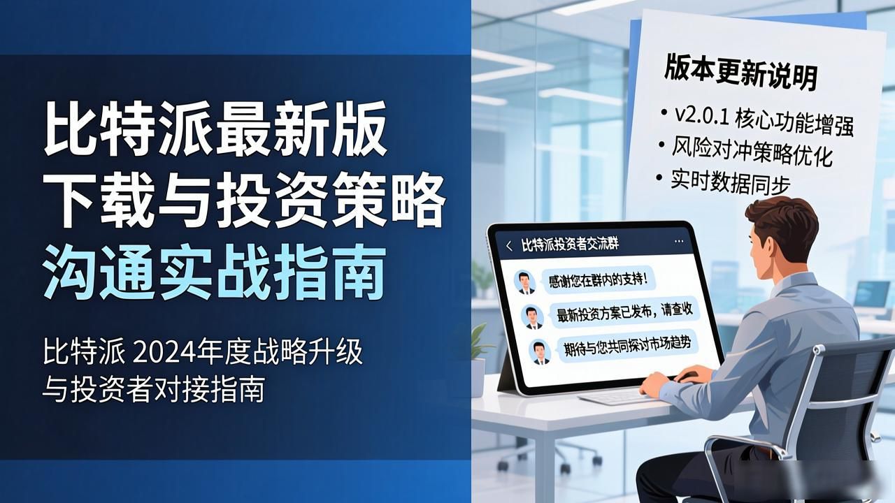 比特派社区版本更新说明_比特派官方下载渠道_比特派官方下载最新版的策略沟通与投资反馈