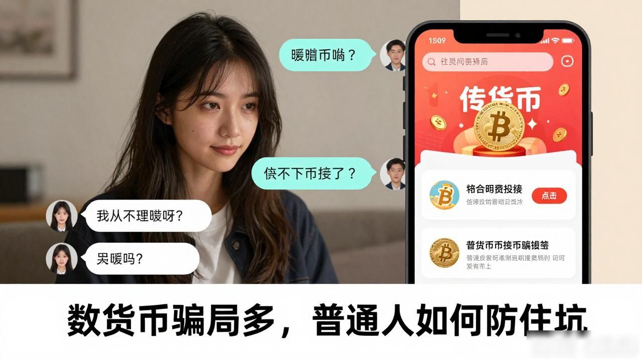怎么对付数字货币的人_数字货币骗局识别_杀猪盘诈骗防范