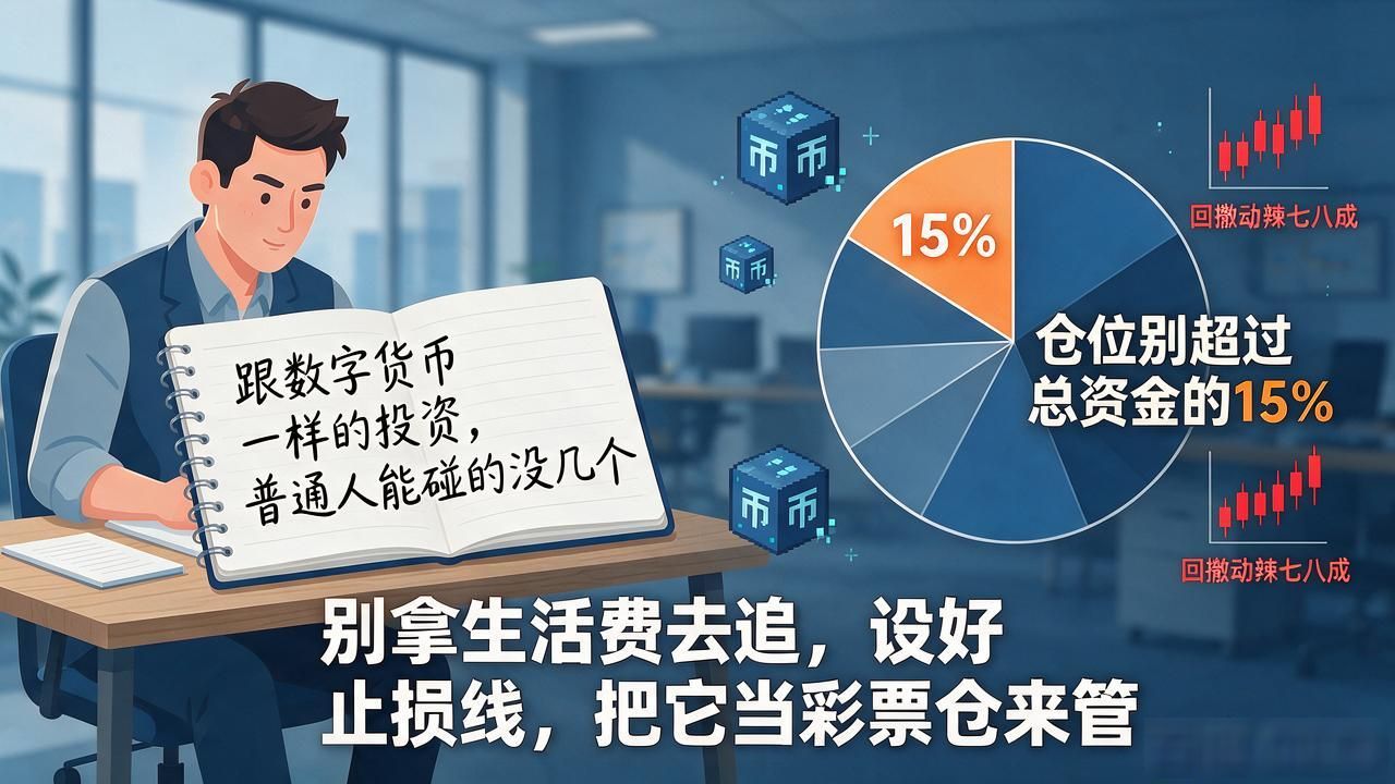 跟数字货币一样的投资，普通人能碰的没几个