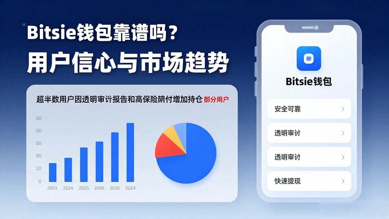 Bitsie钱包靠谱吗？最新用户信心与市场趋势揭秘