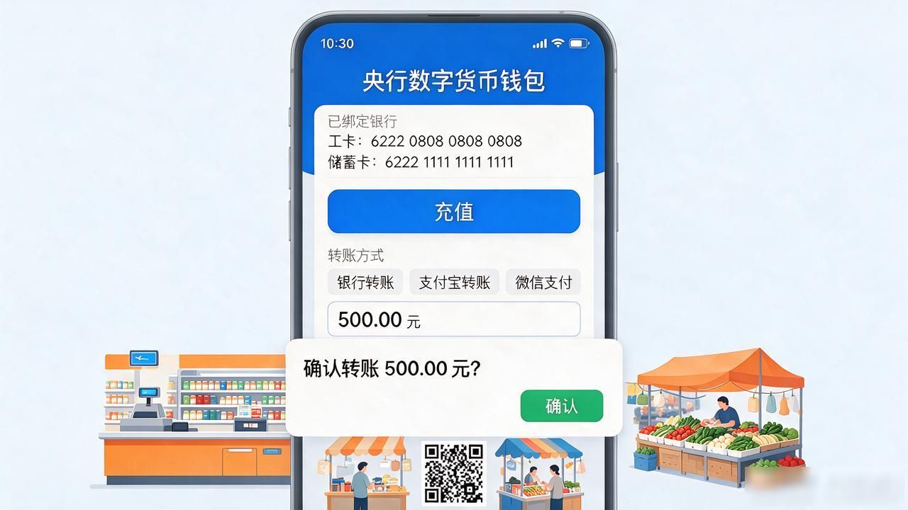 央行数字货币钱包使用：开通、绑定、付款一篇讲清