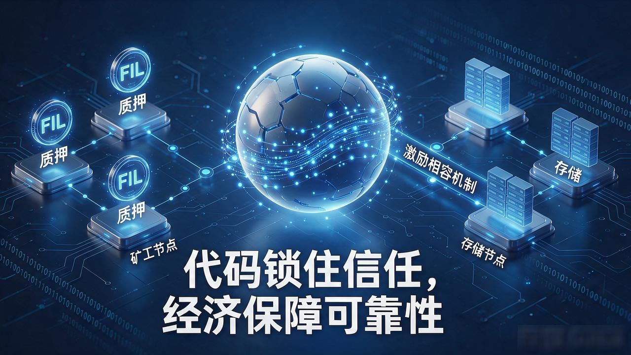 Filecoin去中心化存储解决方案_FIL激励相容机制保障数据安全_为什么那么多数字货币选fil