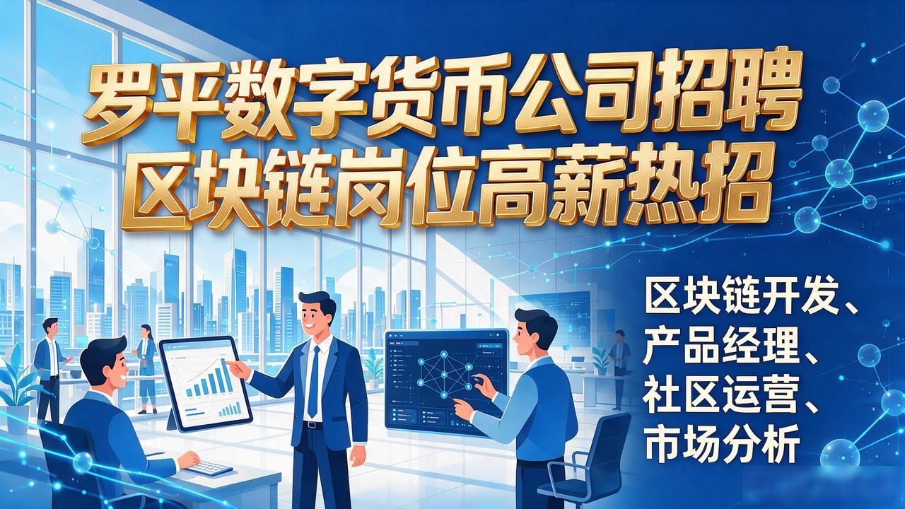 罗平数字货币公司区块链技术岗位招聘 罗平数字货币公司产品运营岗位招聘 数字货币行业新兴公司招聘福利_罗平数字货币公司招聘