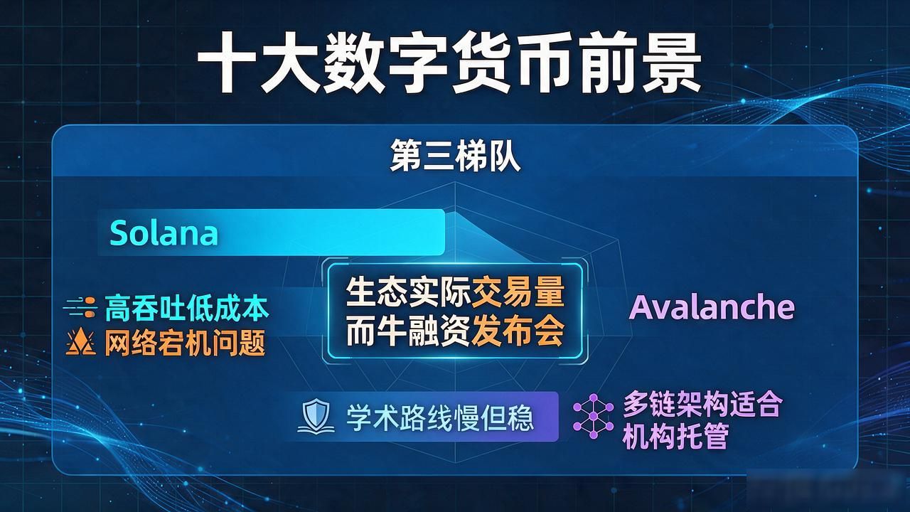 十大数字货币前景：普通人最该盯住哪几只，别再盲目梭哈