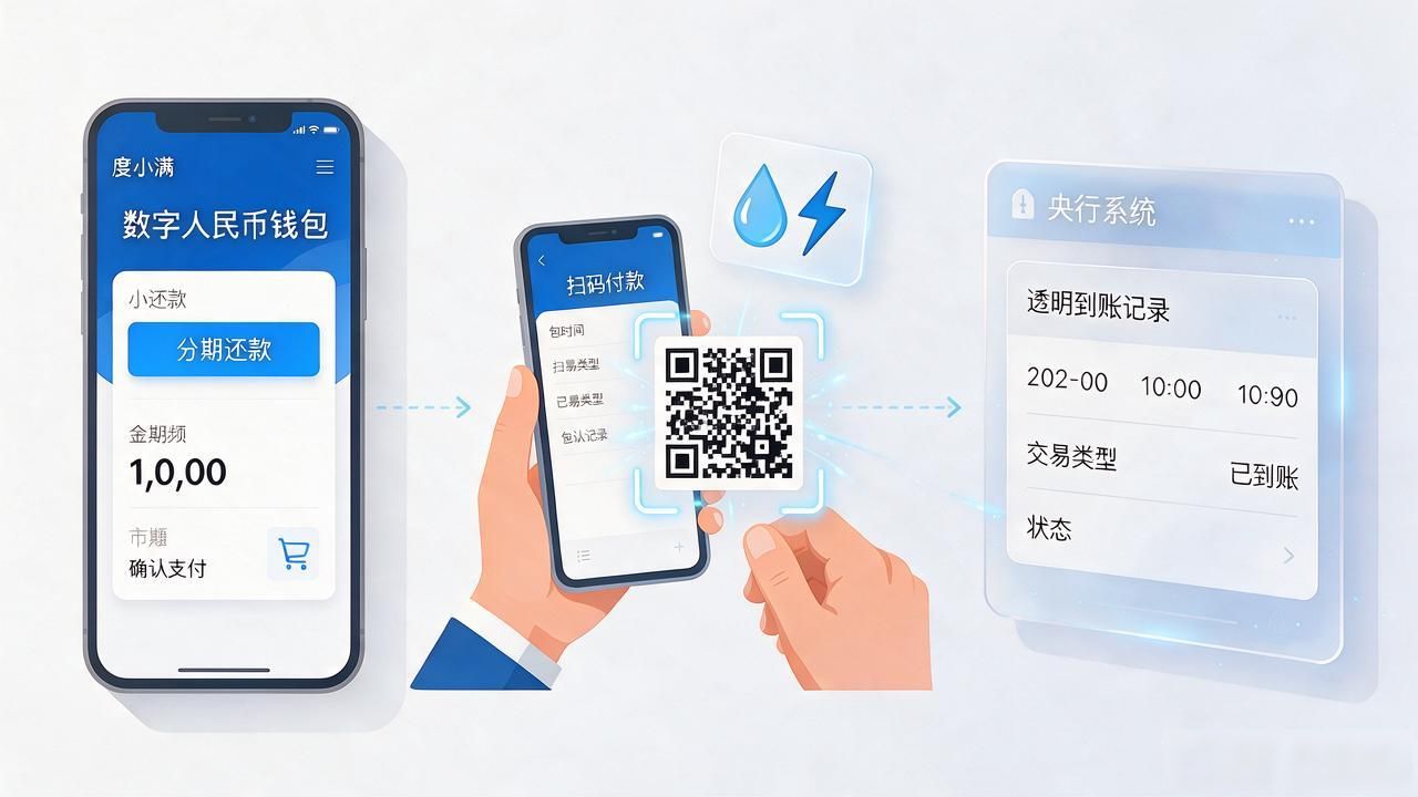 度小满上数字货币靠谱吗？数字人民币日常使用全给你说透