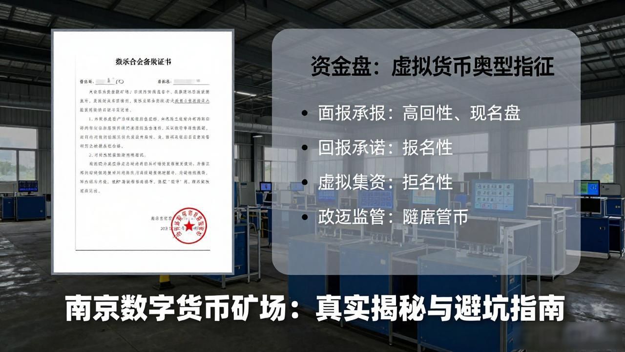 南京查处数字货币矿场诈骗案例_南京数字货币矿场_南京数字货币矿场诈骗辨别方法