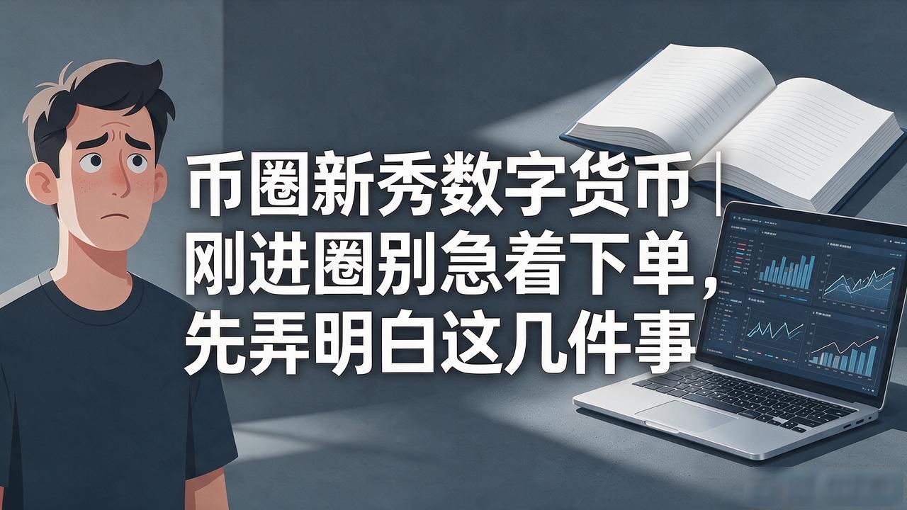 币圈新秀数字货币｜刚进圈别急着下单，先弄明白这几件事