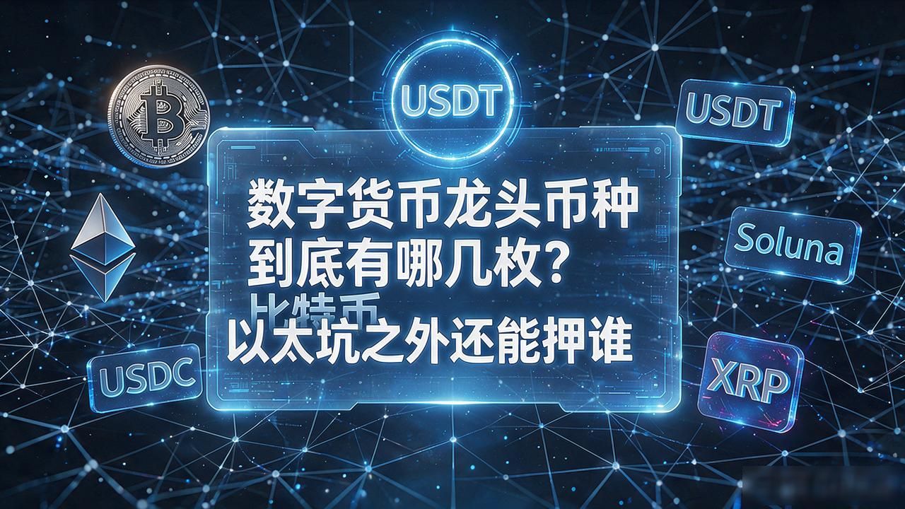 数字货币龙头币种到底有哪几枚？比特币以太坊之外还能押谁