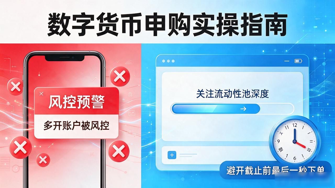 数字货币怎么中签啊？散户申购实操和中签率提升技巧全说清