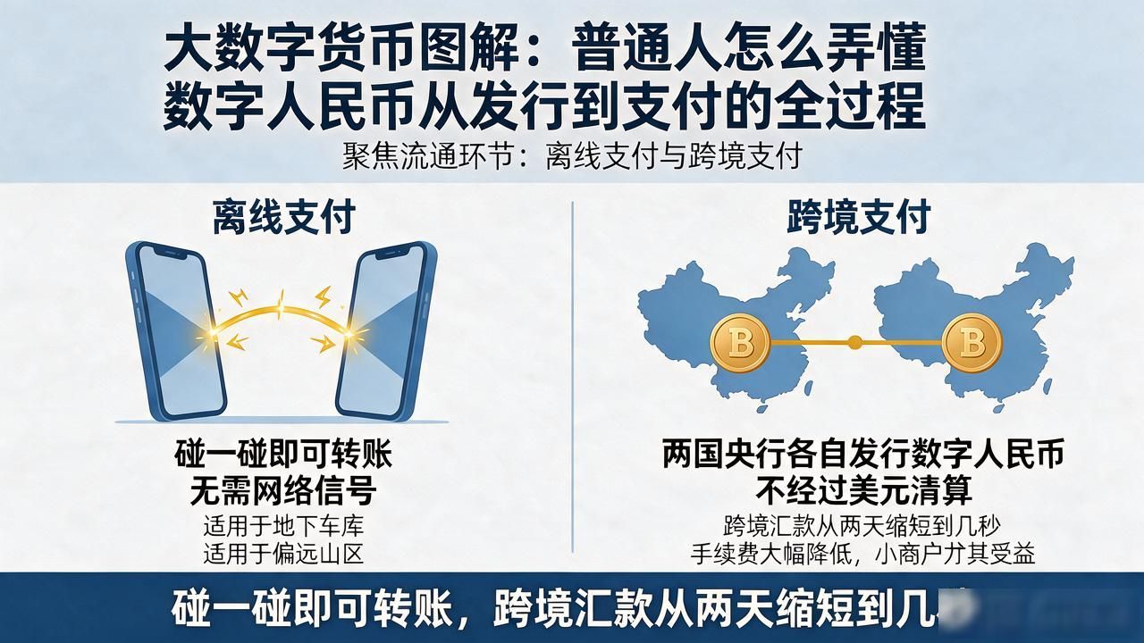 大数字货币图解：普通人怎么弄懂数字人民币从发行到支付的全过程