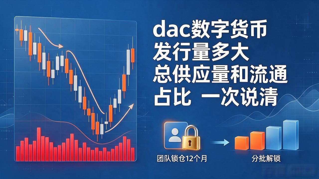 dac数字货币发行量_DAC代币发行量_流通量解锁节奏_估值判断_通缩设计解锁节点