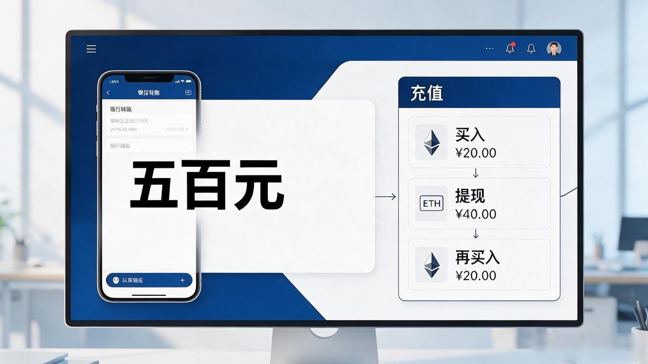 人民币怎么换成数字货币？别急着充币，先做这几步