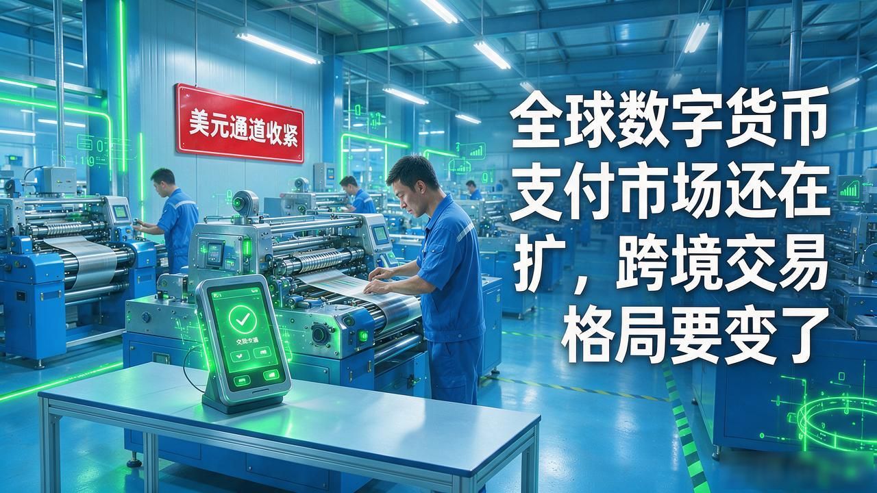 全球数字货币支付市场_数字货币B2B跨境结算_稳定币企业支付应用