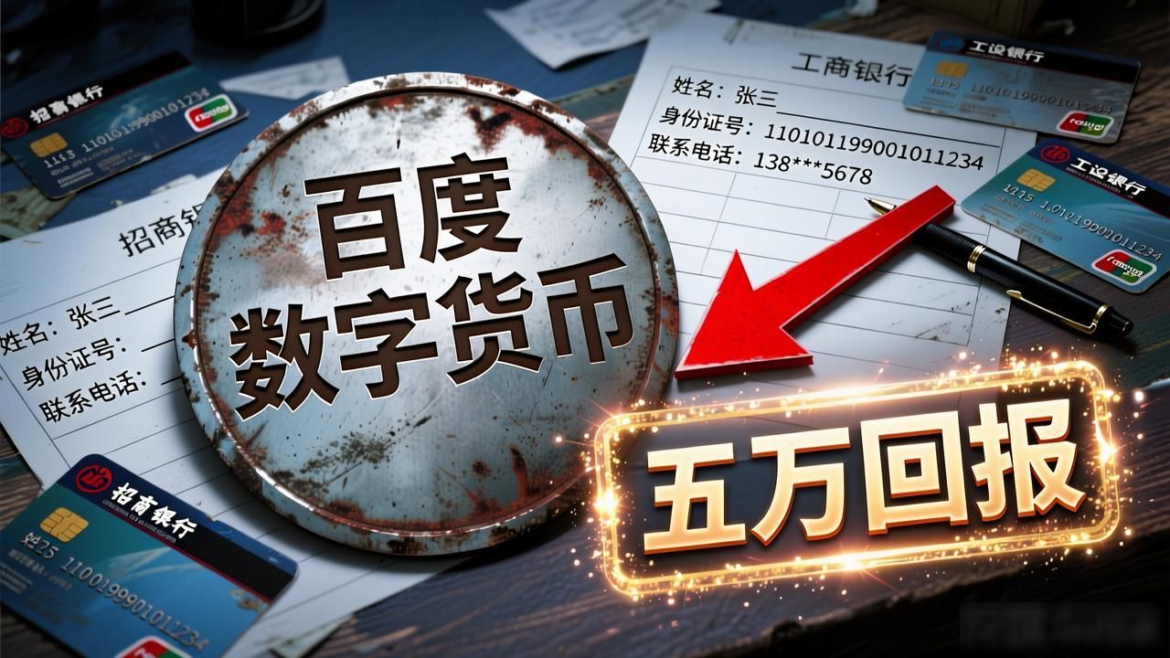 高收益低门槛数字货币投资陷阱_百度五万数字货币_百度五万数字货币骗局