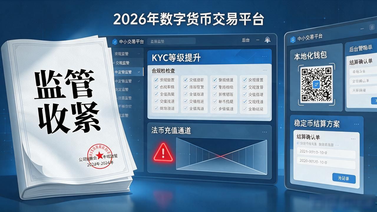头部交易所合规布局_数字货币交易平台形势_2026年数字货币交易平台监管趋势