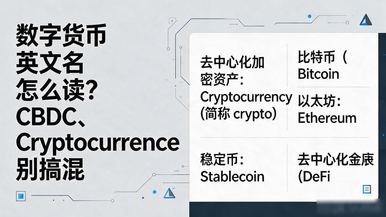 Digital Yuan官方英文名e-CNY_数字货币英文名_CBDC全称Central Bank Digital Currency