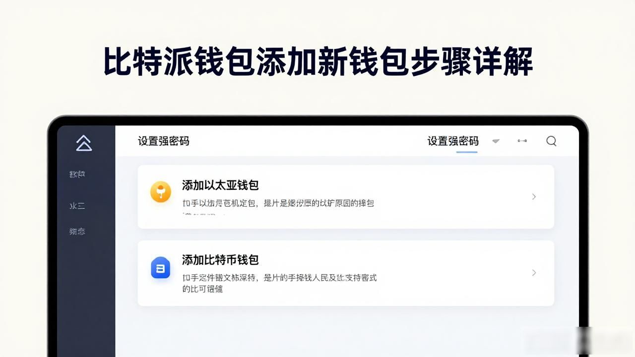 比特派APP添加数字钱包_比特派创建新钱包操作_用户分享：比特派钱包添加钱包的经历