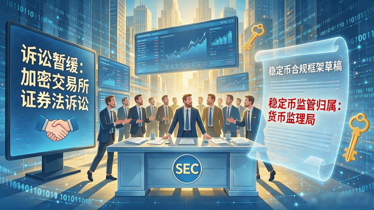 SEC高管集体转向 数字货币监管要松绑 市场正在重新定价