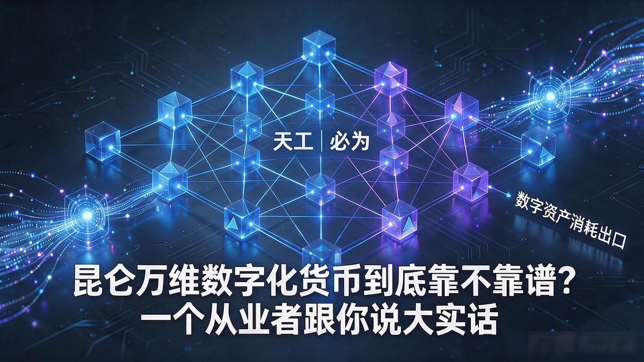 昆仑万维数字化货币到底靠不靠谱？一个从业者跟你说大实话
