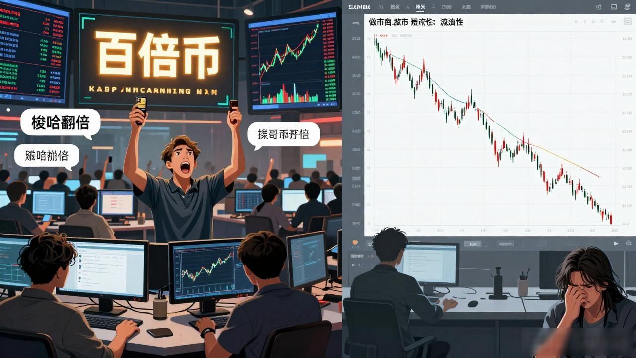 数字货币百倍币的前世今生：那些追过百倍的人，现在都不说话了