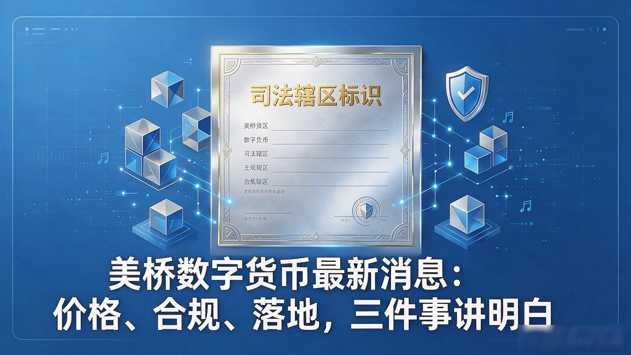 美桥数字货币最新消息：价格、合规、落地，三件事讲明白