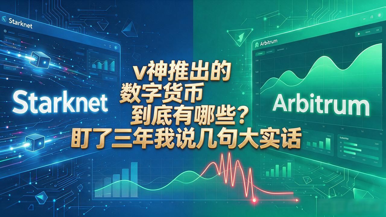 v神推出的数字货币到底有哪些？盯了三年我说几句大实话